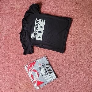 Boys birthday and novelty shirt